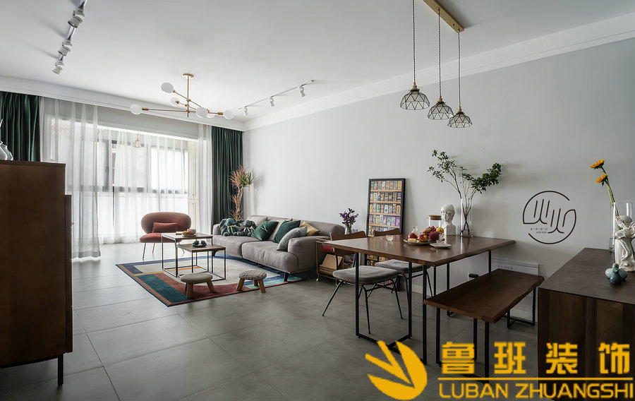 中海蘭庭100平新房裝修設(shè)計(jì)實(shí)景圖